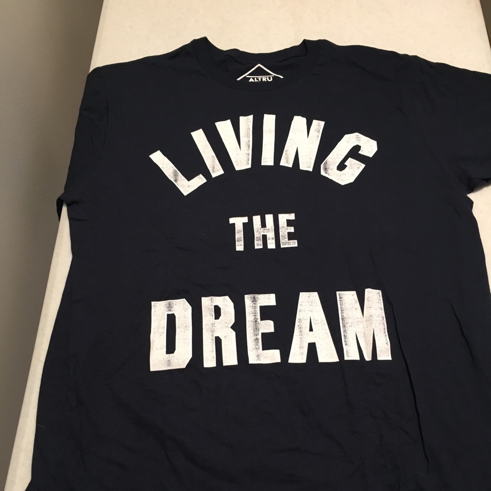Altru Men’s Navy Blue  Crew -Neck T-shirt